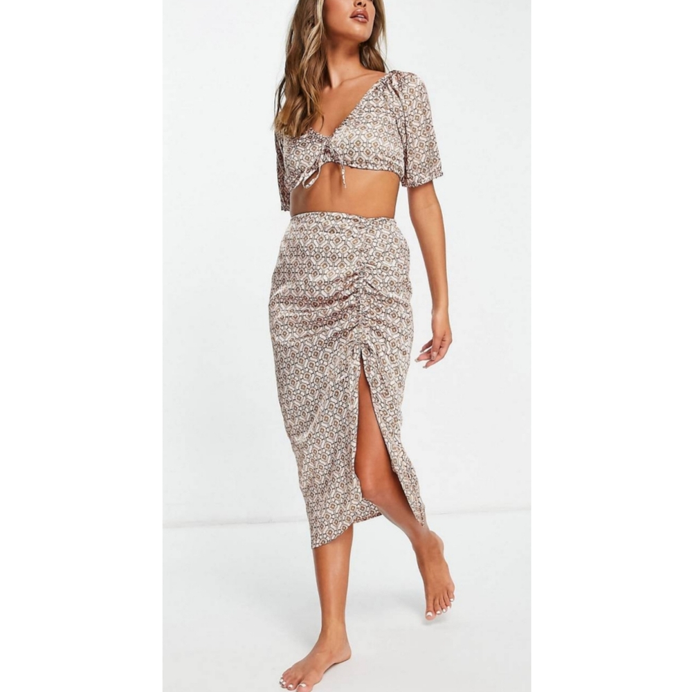 ASOS design Coord Skirt Set